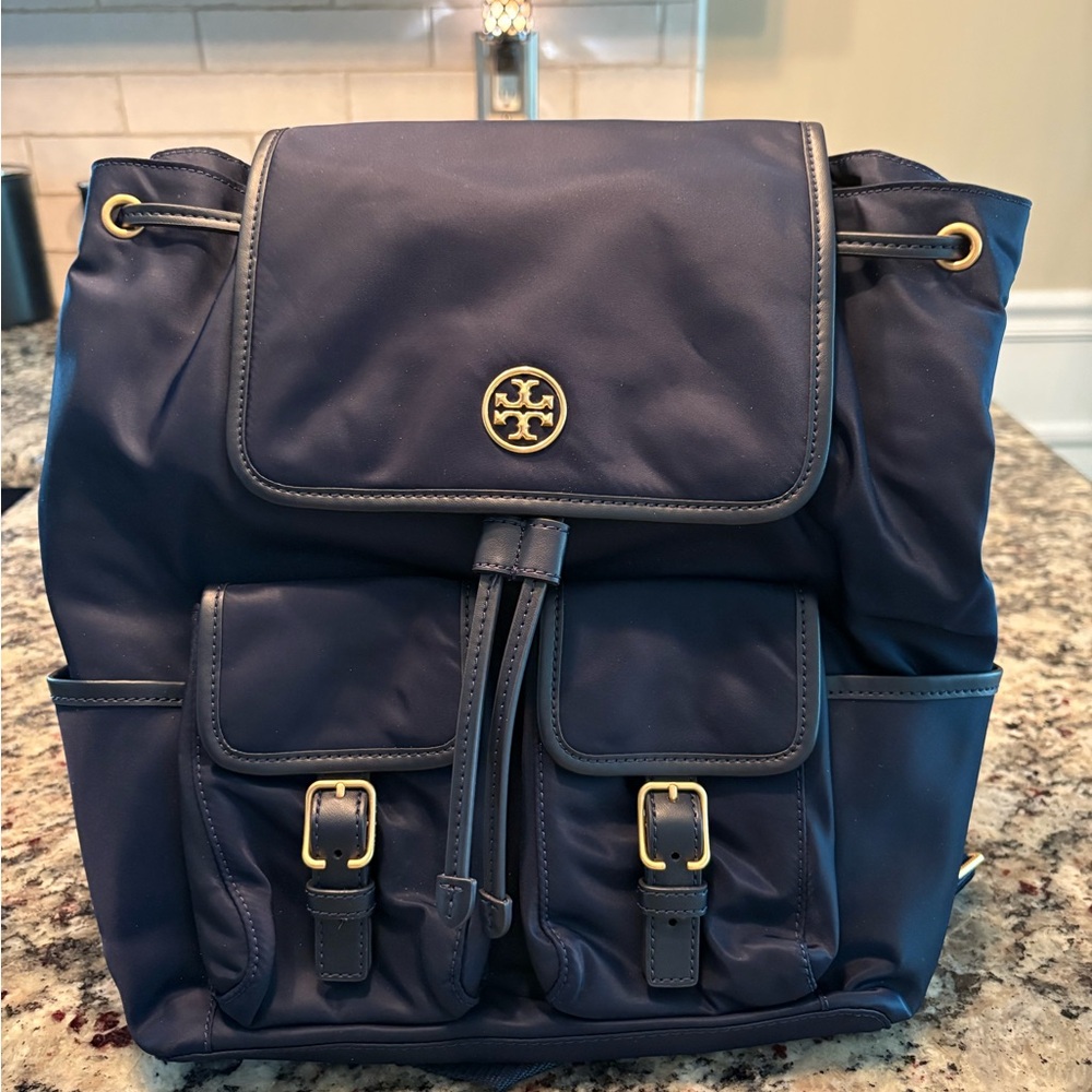 Tory Burch Navy Backpack for women